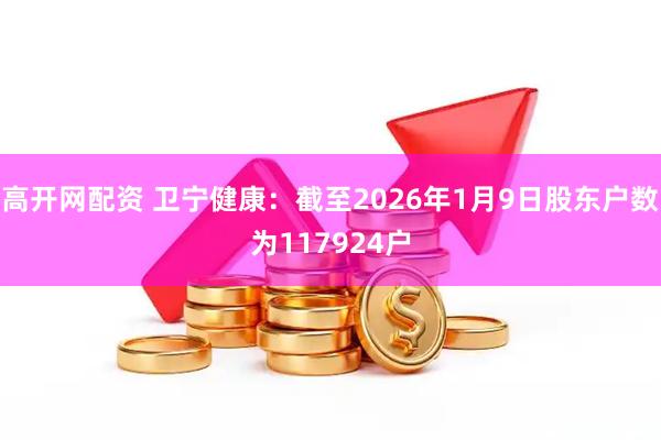 高开网配资 卫宁健康：截至2026年1月9日股东户数为117924户